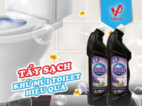 Bồn Cầu Sạch Khuẩn – Nhà Thơm, Cả Nhà An Tâm Với Nước Tẩy Bồn Cầu Lord
