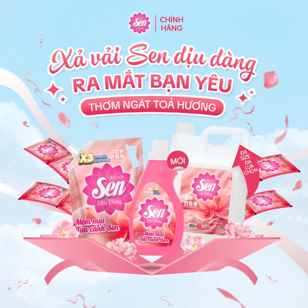 Không còn lo ngại ngày rụng dâu – Chị em yên tâm với Nước Giặt Đồ Lót Sen
