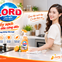 Nước Lau Bếp Lord – Tẩy Sạch Vết Dầu Cứng Đầu, Làm Sạch Gian Bếp Hiệu Quả