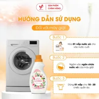 Nước Xả Làm Mềm Vải LORD Hương Đắm Say 800g