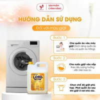 Nước Giặt Lord Gold Hương Nước Hoa 9.36kg