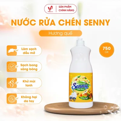 Nước Rửa Chén Senny Hương Quế 750g
