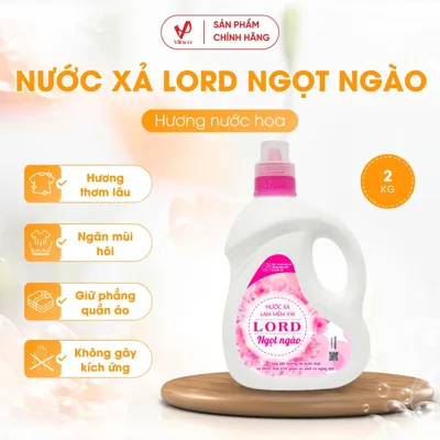 Nước Xả Làm Mềm Vải LORD Hương Ngọt Ngào 2KG