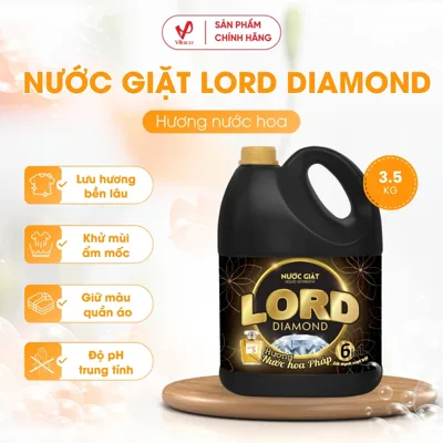 Nước Giặt Lord Diamond Hương Nước Hoa Pháp 3.5kg