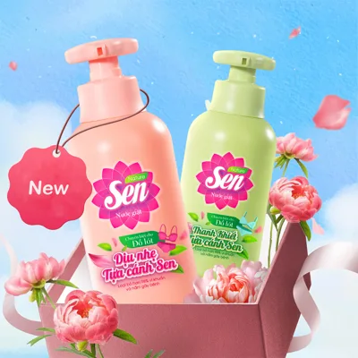  Nước giặt chuyên biệt cho đồ lót Sen