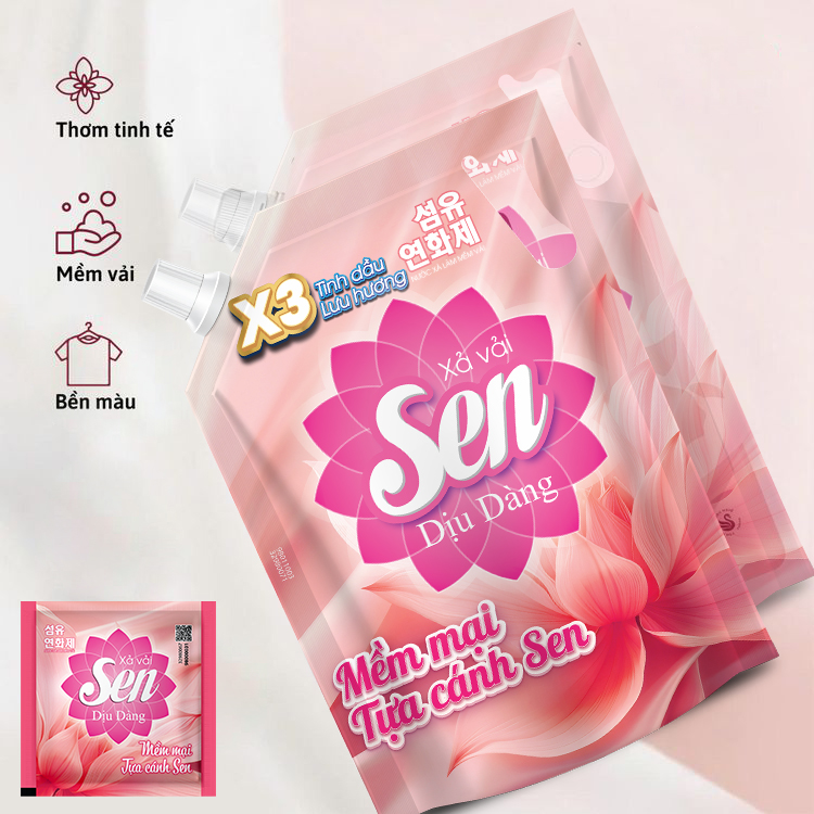 Nước Xả Vải Hương Sen