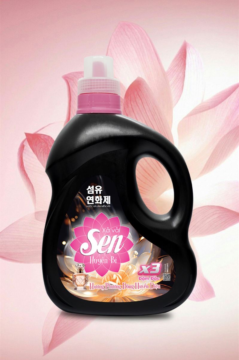 Nước xả làm mềm vải Sen Huyền Bí