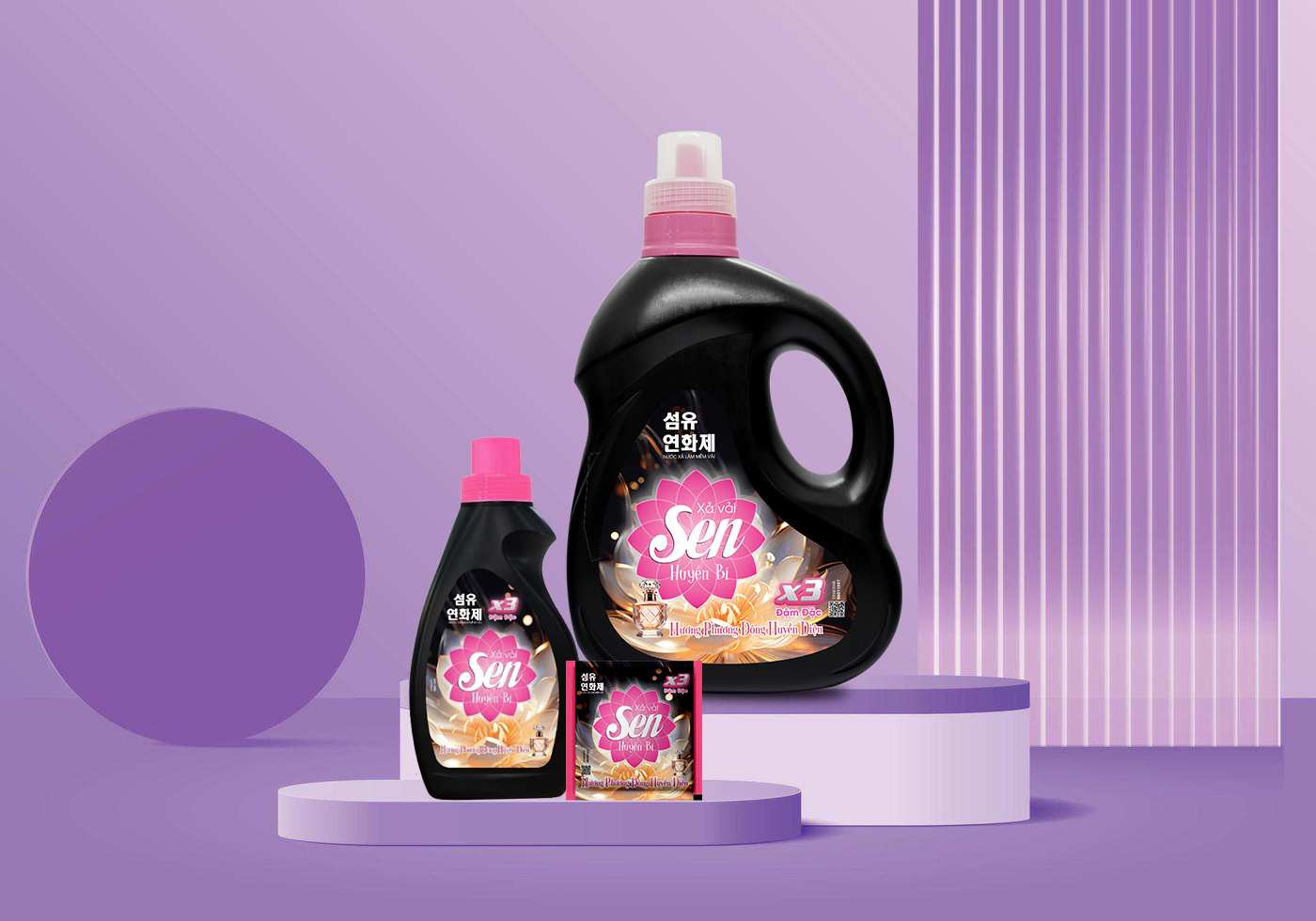 Tinh Tế & Cuốn Hút – Chỉ Cần Một Lần Xả Với Nước Xả Vải Sen Huyền Bí