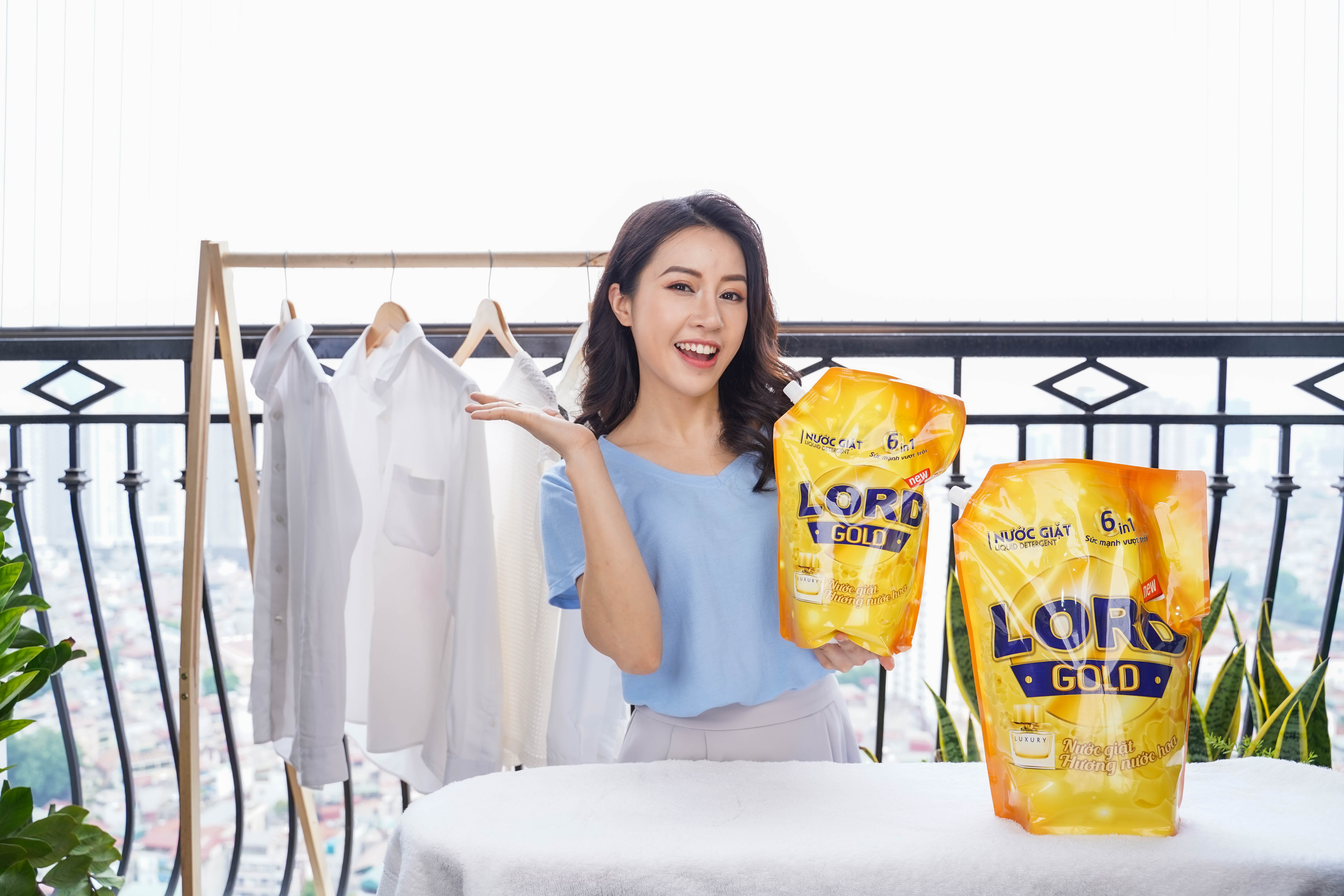 Tỏa Hương Sang Trọng, Giữ Màu Chuẩn Lâu – Chọn Nước Giặt LORD Gold