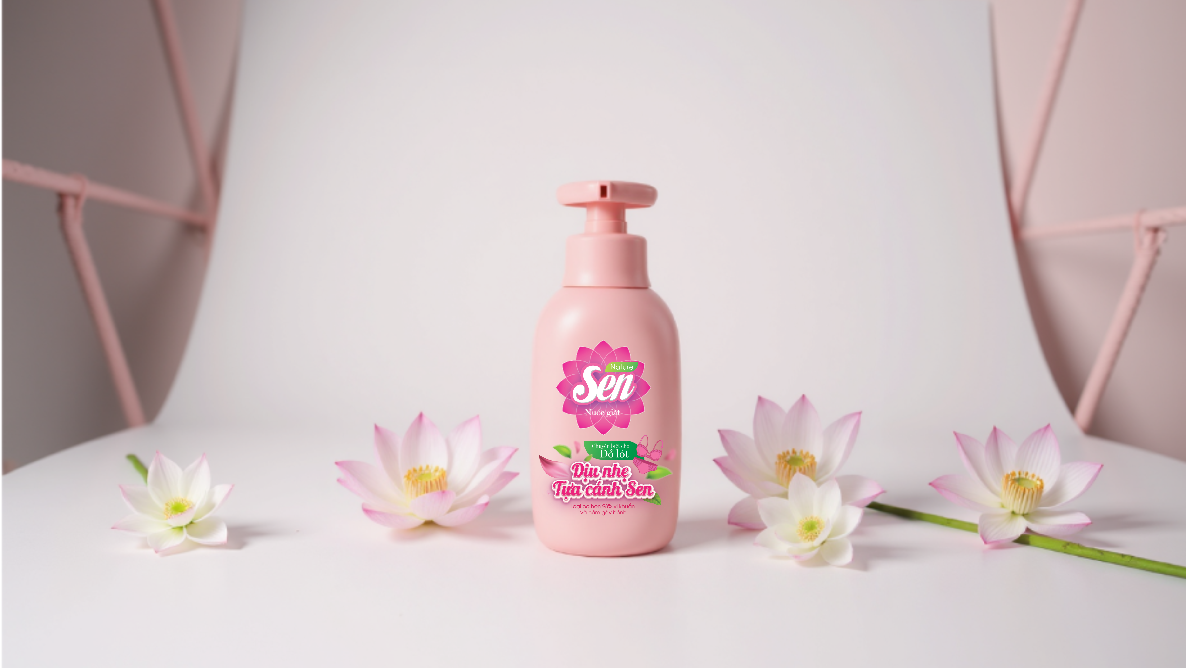 Chăm Sóc Đồ Lót Chuẩn Mực Mới Cho Phụ Nữ Hiện Đại – Nước Giặt Đồ Lót Sen