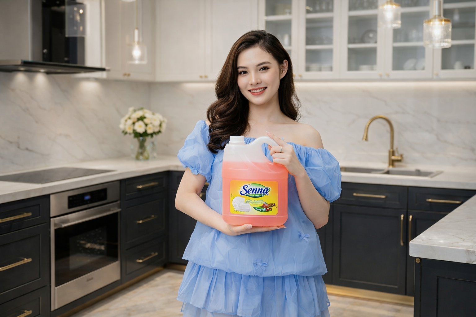 Nước Rửa Chén Senny Hương Quế – Giải Pháp Làm Sạch Chén Bát An Toàn, Thơm Dịu Cho Mọi Gia Đình