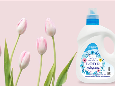 Nước xả vải Lord hương nắng mai - Ngăn bạc màu & ngừa sờn vải hiệu quả