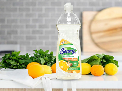 Đánh Bay Dầu Mỡ, Giữ Mềm Tay – Nhờ Senny Gừng Cam