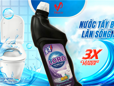 Nước Tẩy Bồn Cầu Lord – Sạch Bóng Từng Góc, Đánh Bay Mọi Vết Bẩn Cứng Đầu
