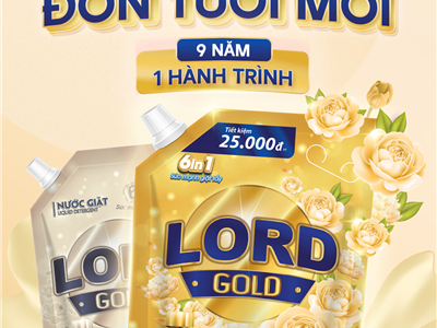 Lord Gold 9 Năm – Đẳng Cấp Mới, Diện Mạo Mới, Hương Thơm Vẹn Nguyên