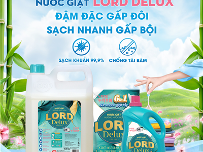 Lord Delux – Nước Giặt Hương Nước Hoa Cao Cấp Cho Gu Sống Thượng Lưu  