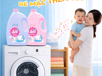 Ra Mắt: Bộ Đôi Nước Giặt Cho Bé Sơ Sinh Sen SoCute & Sen Happy Organic An Toàn Từ Thiên Nhiên 