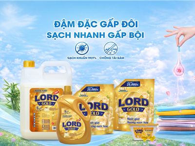 Lord Gold Đậm Đặc – Bí Quyết Cho Quần Áo Sạch Sâu, Thơm Lâu Chuẩn Phong Cách Thượng Lưu