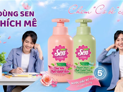 Nước giặt chuyên biệt cho đồ lót Sen – Giải pháp chăm sóc tinh tế cho làn da nhạy cảm