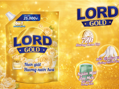 Nước Giặt Lord Gold – Bí Quyết Cho Quần Áo Sạch Sáng, Thơm Lâu Như Nước Hoa Pháp
